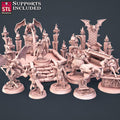3D Printed STL Miniatures Vampire Set 28 - 32mm War Gaming D&D