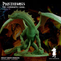 3D Printed Sordane Publishing Adult Green Dragon Pantheons The Chromatic Cabal 28 32mm D&D