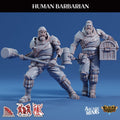 3D Printed Sordane Publishing Arcane Minis Human Barbarian Scrapper Pirates Set 28 32mm D&D