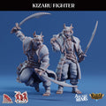 3D Printed Sordane Publishing Arcane Minis Kizaru Fighter Swindler's Luck Part Two 28 32mm D&D