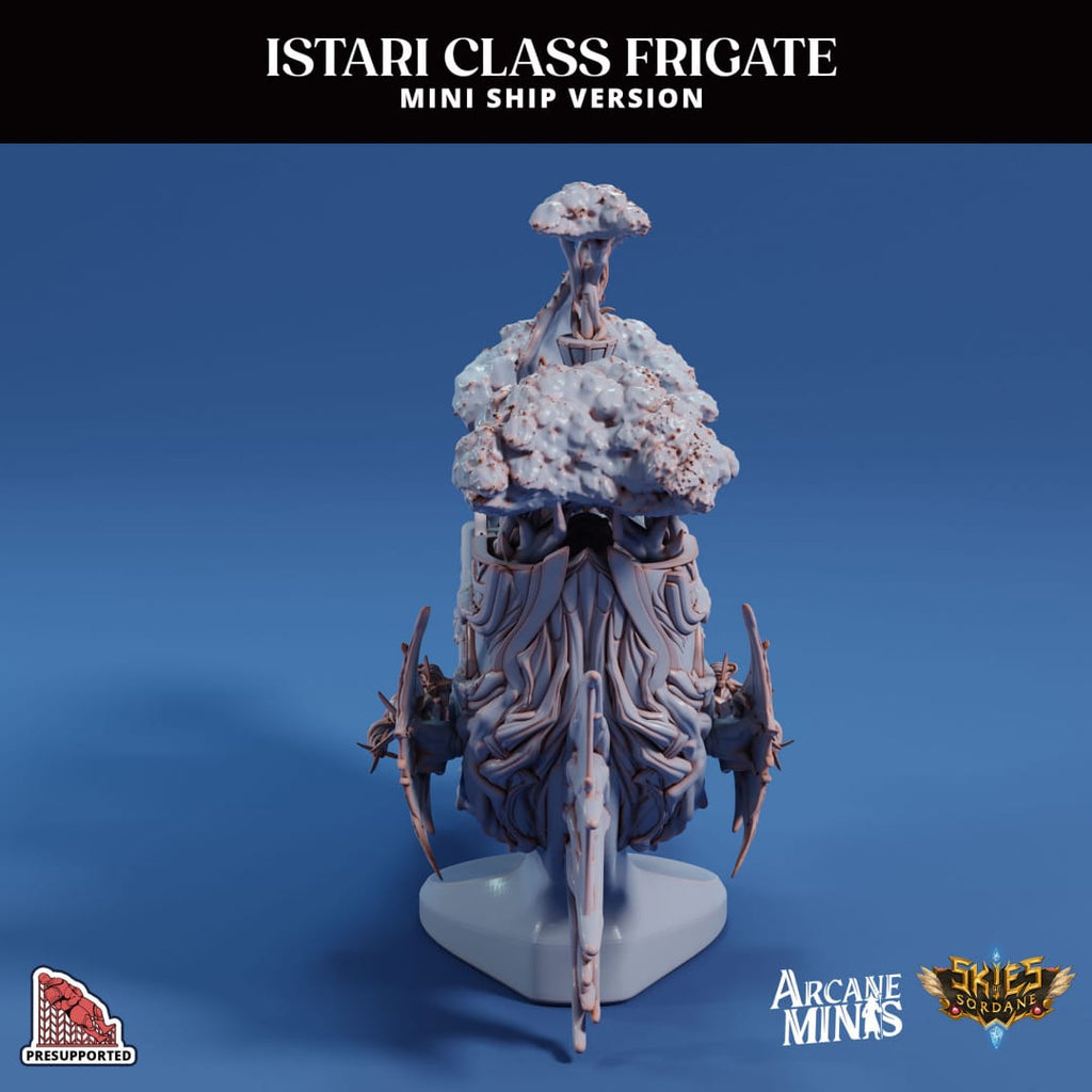 3D Printed Sordane Publishing Arcane Minis Mini Ship - Istari Frigate