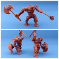3D Printed Sordane Publishing Arcane Minis Shard Guardians Combat Set Shard Guardian Set 28 32mm D&D