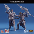 3D Printed Sordane Publishing Arcane Minis Umiera Cultist 1 Cult of Umiera 28 32mm D&D