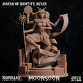 3D Printed Sordane Publishing Avatar of Identity Devah Moonsoon 28 32mm D&D