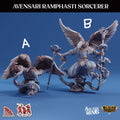 3D Printed Sordane Publishing Avensari Ramphasti Sorcerer Mighty Skies A Sordane Stories Set 28 32mm D&D