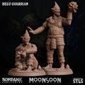 3D Printed Sordane Publishing Belu Guardian Moonsoon 28 32mm D&D