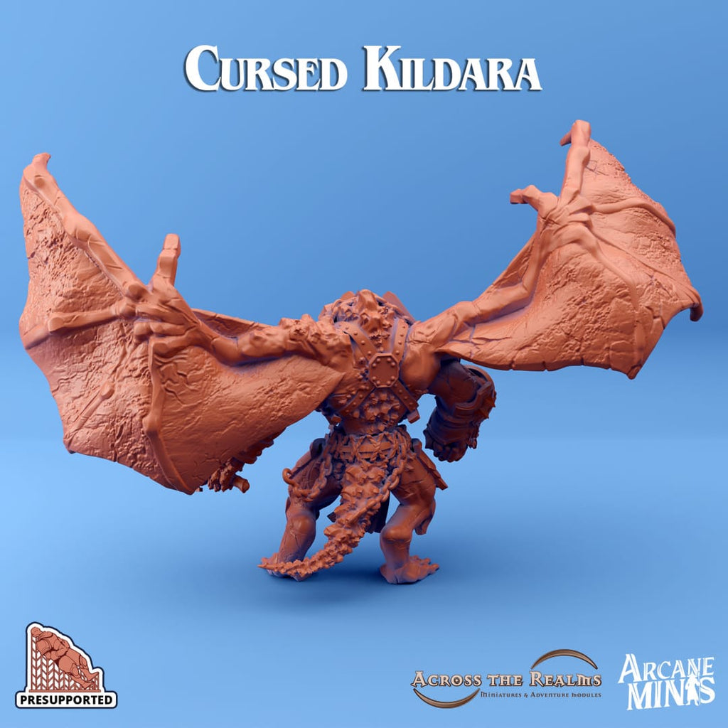 3D Printed Sordane Publishing Cursed Kildara 28 32mm D&D