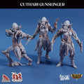 3D Printed Sordane Publishing Cuthari Gunslinger Echoes of Madness A Sordane Stories 28 32mm D&D