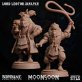 3D Printed Sordane Publishing Loxo Sorcerer Moonsoon 28 32mm D&D