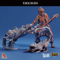 3D Printed Sordane Publishing Taecuauda Lizards AC Adventure The Lost Fleet 28 32mm D&D