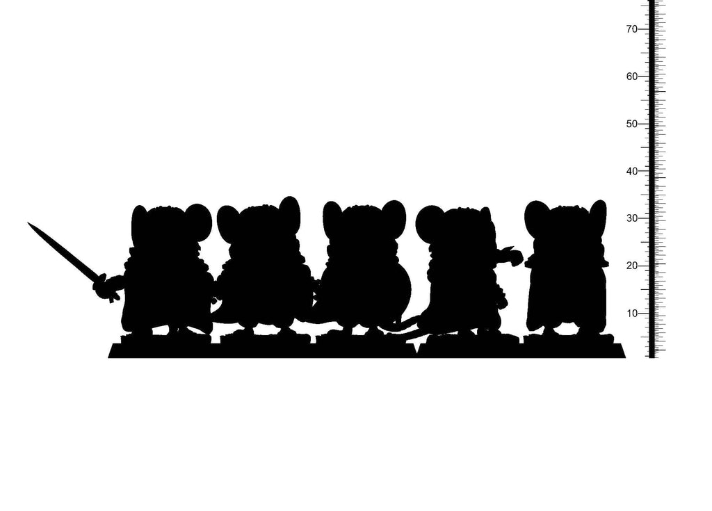 3D Printed Clay Cyanide Baseco District Factions Tribes Ragnarok D&D