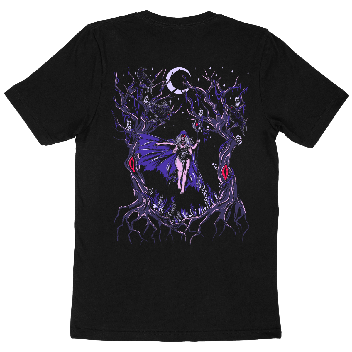 Witch T-Shirt – Black Forest Dark Fantasy Tee