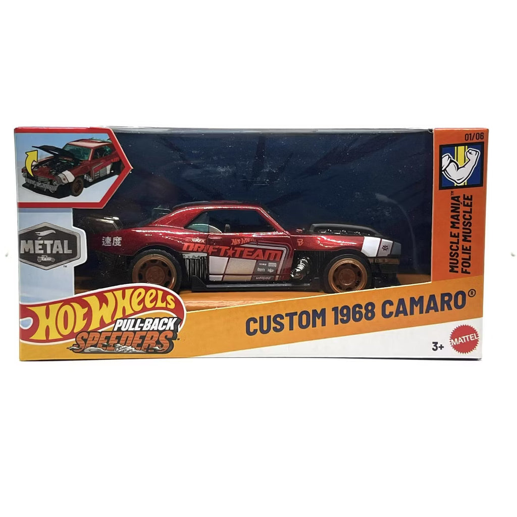 Hot Wheels Pull-Back Speeders 2025