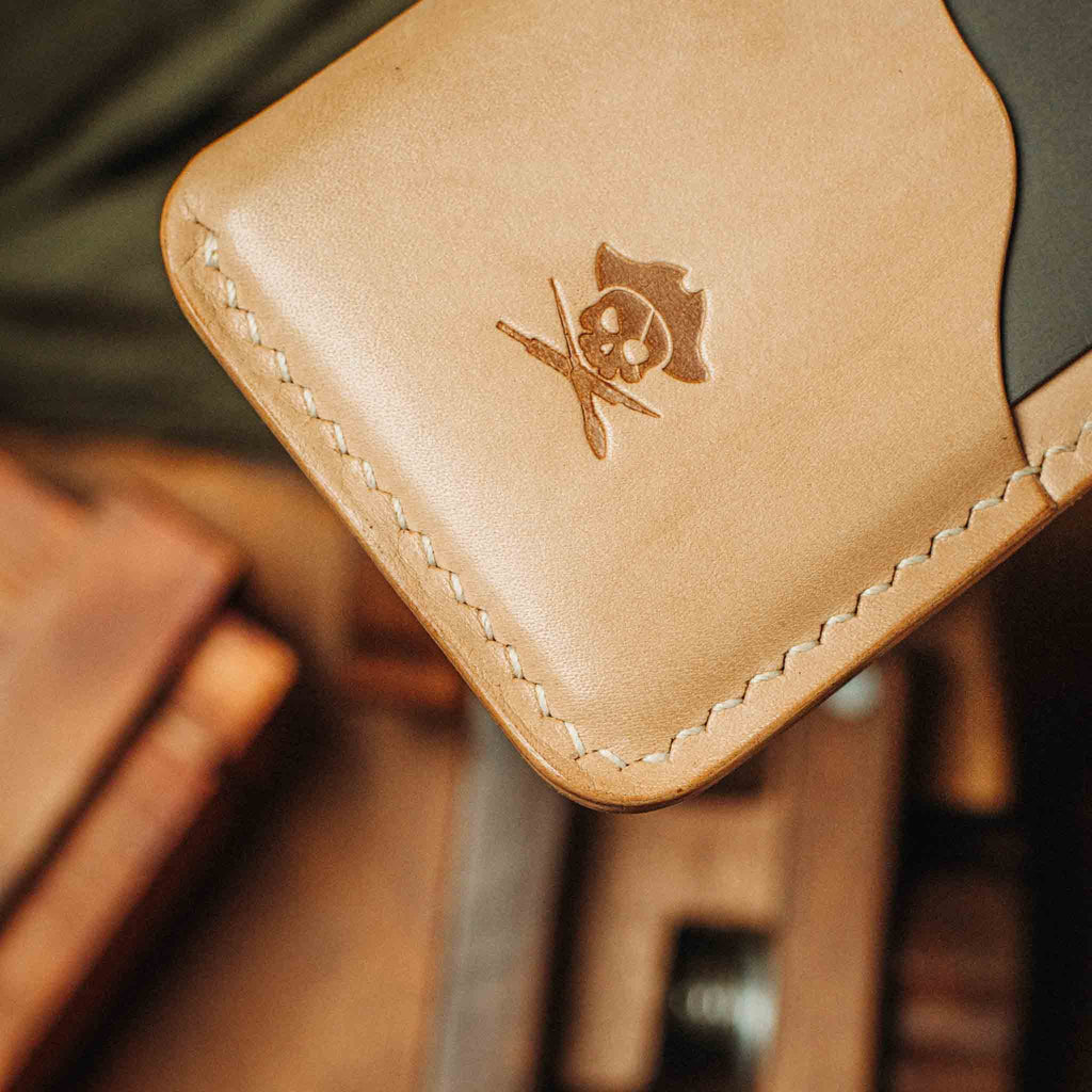 Pirate Goods Venturer v2 Slim Wallet – Minimalist Leather EDC Card Holder