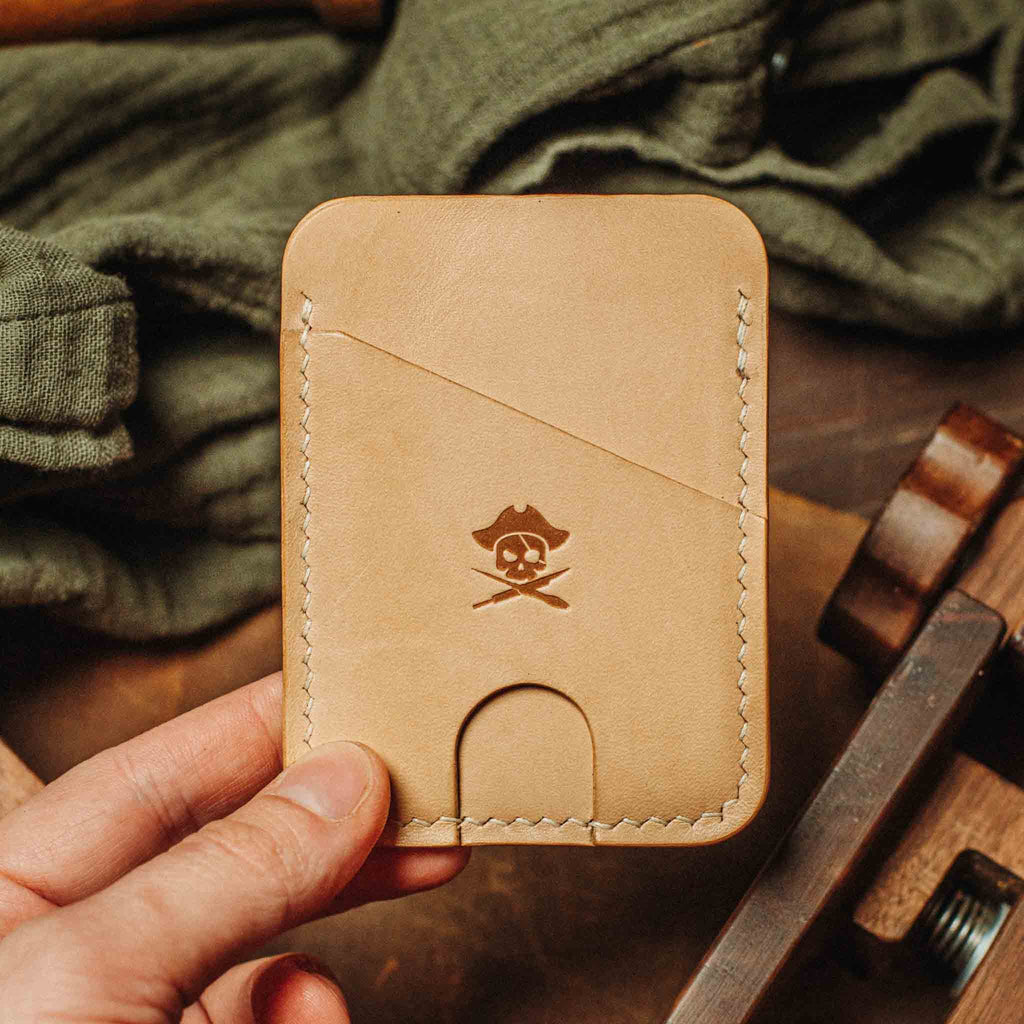 Pirate Goods Boatswain v4 Slim Wallet – Minimalist Leather EDC Card Holder