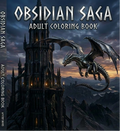 Obsidian Saga Adult Coloring Book