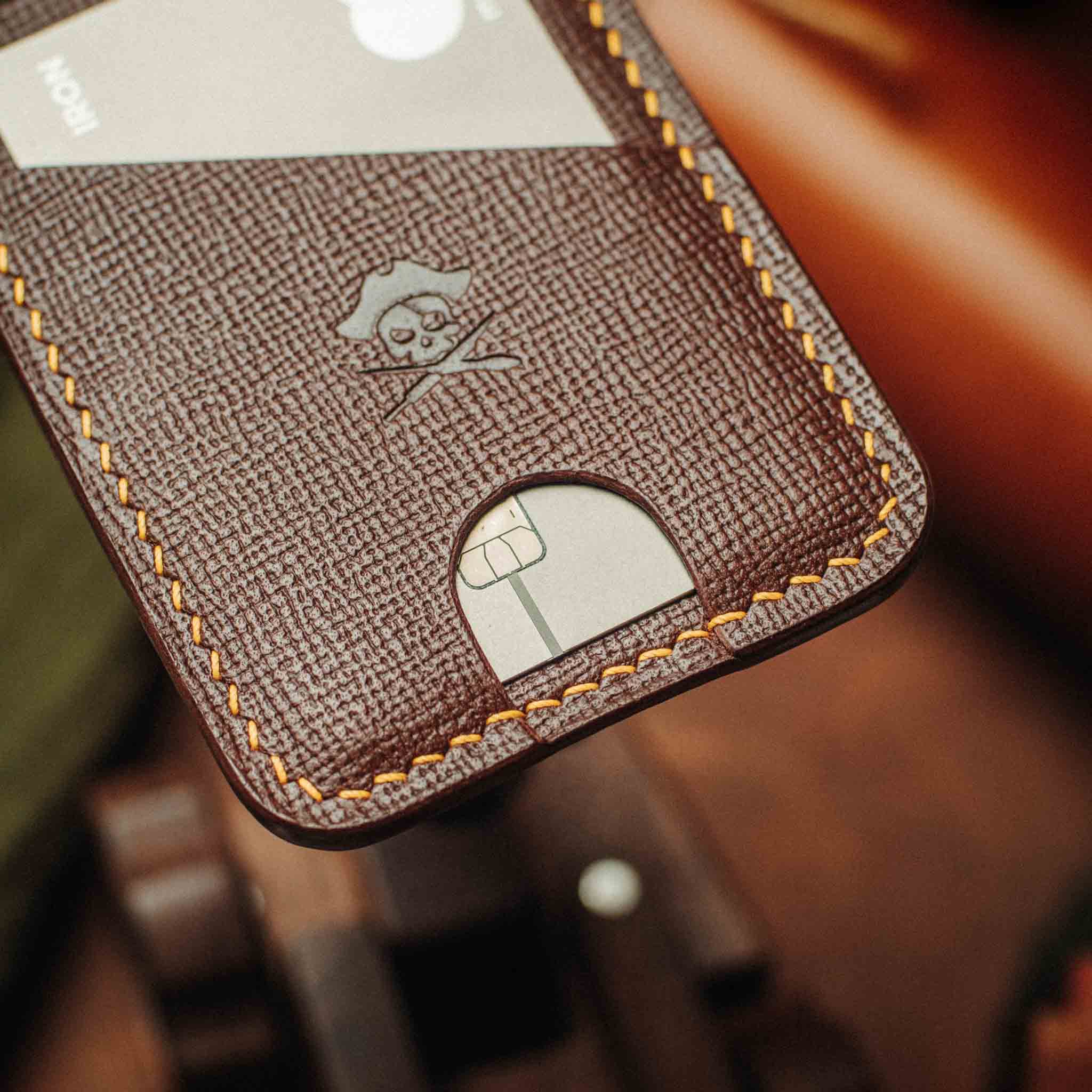 Pirate Goods Boatswain v4 Slim Wallet – Minimalist Leather EDC Card Holder