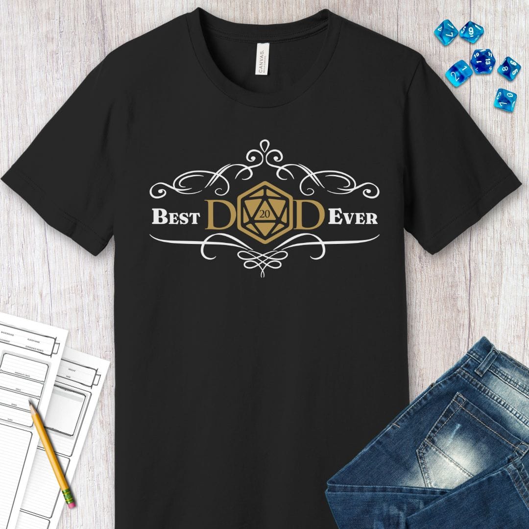 D&D Dad T-Shirt – Dungeons and Dragons Gift for Dad