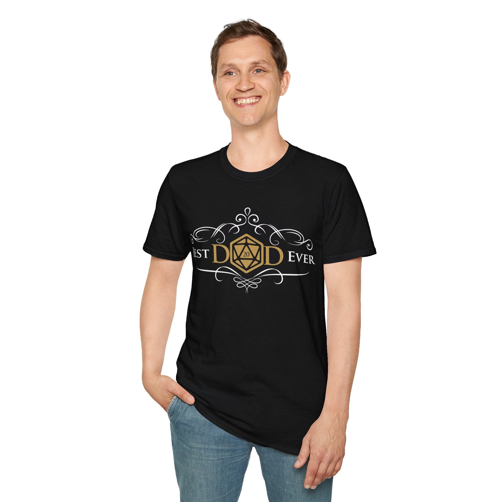 D&D Dad T-Shirt – Dungeons and Dragons Gift for Dad