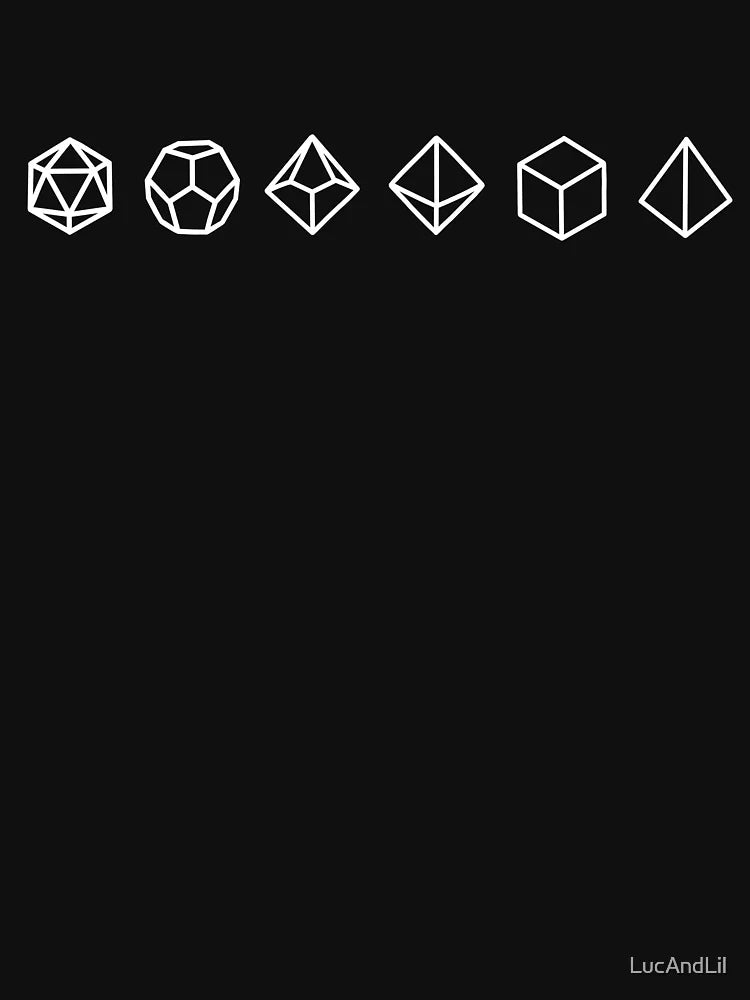 D&D Dice Set – Dungeons and Dragons Polyhedral Dice