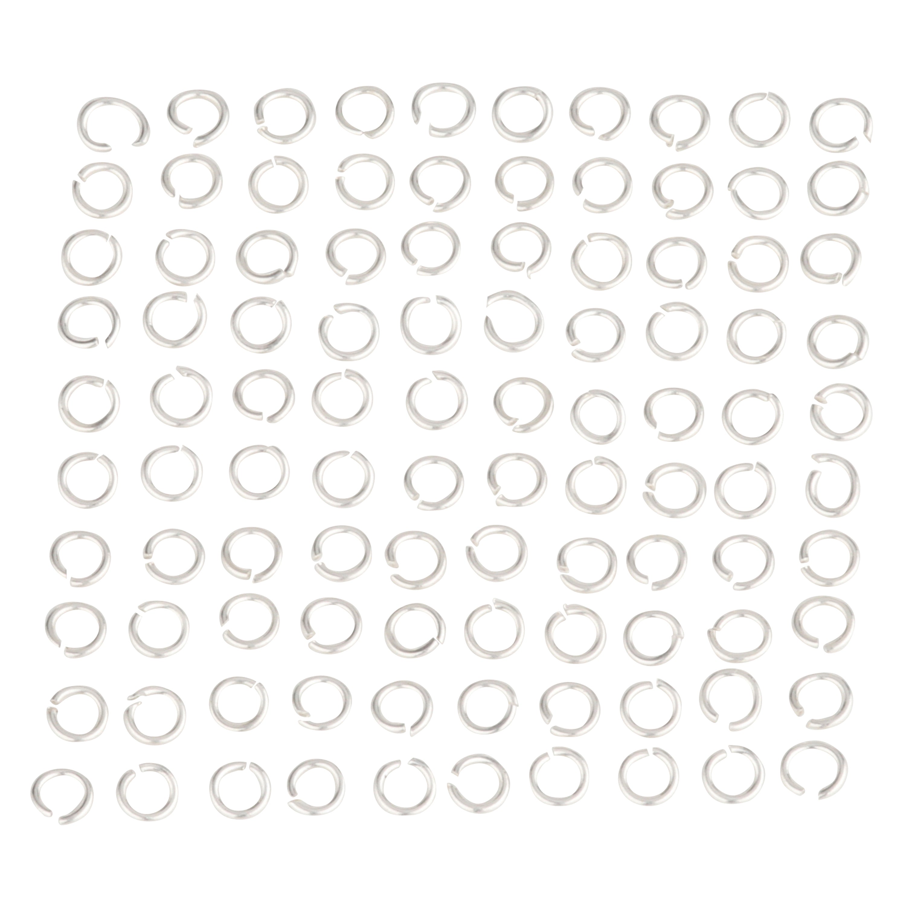 Sterling Silver Round Split Jump Ring