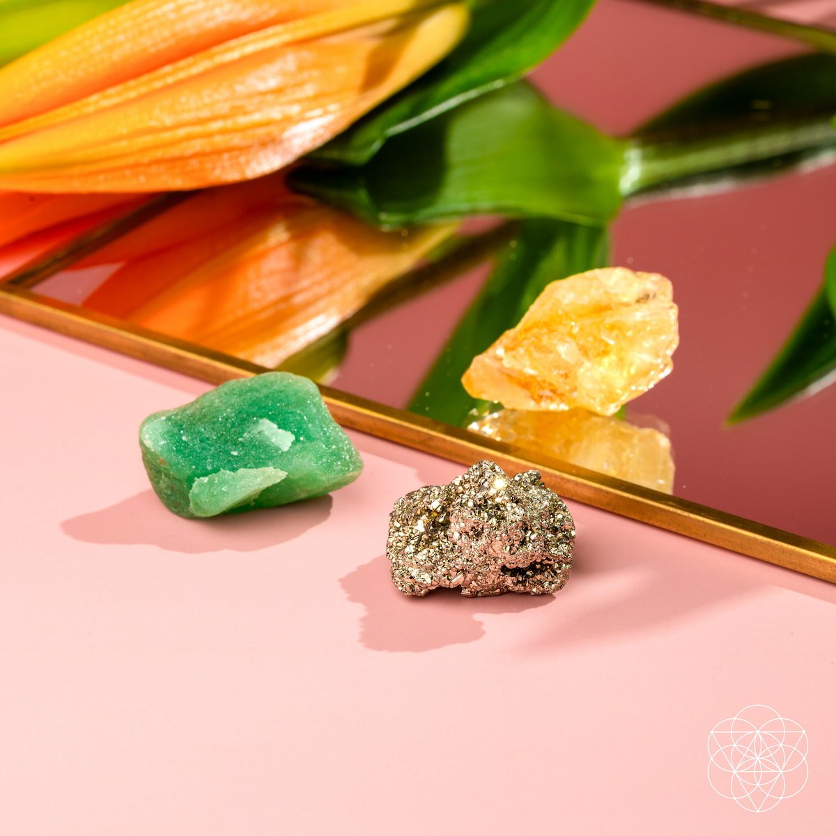 Abundance Crystal Set – Manifestation Stone Trio