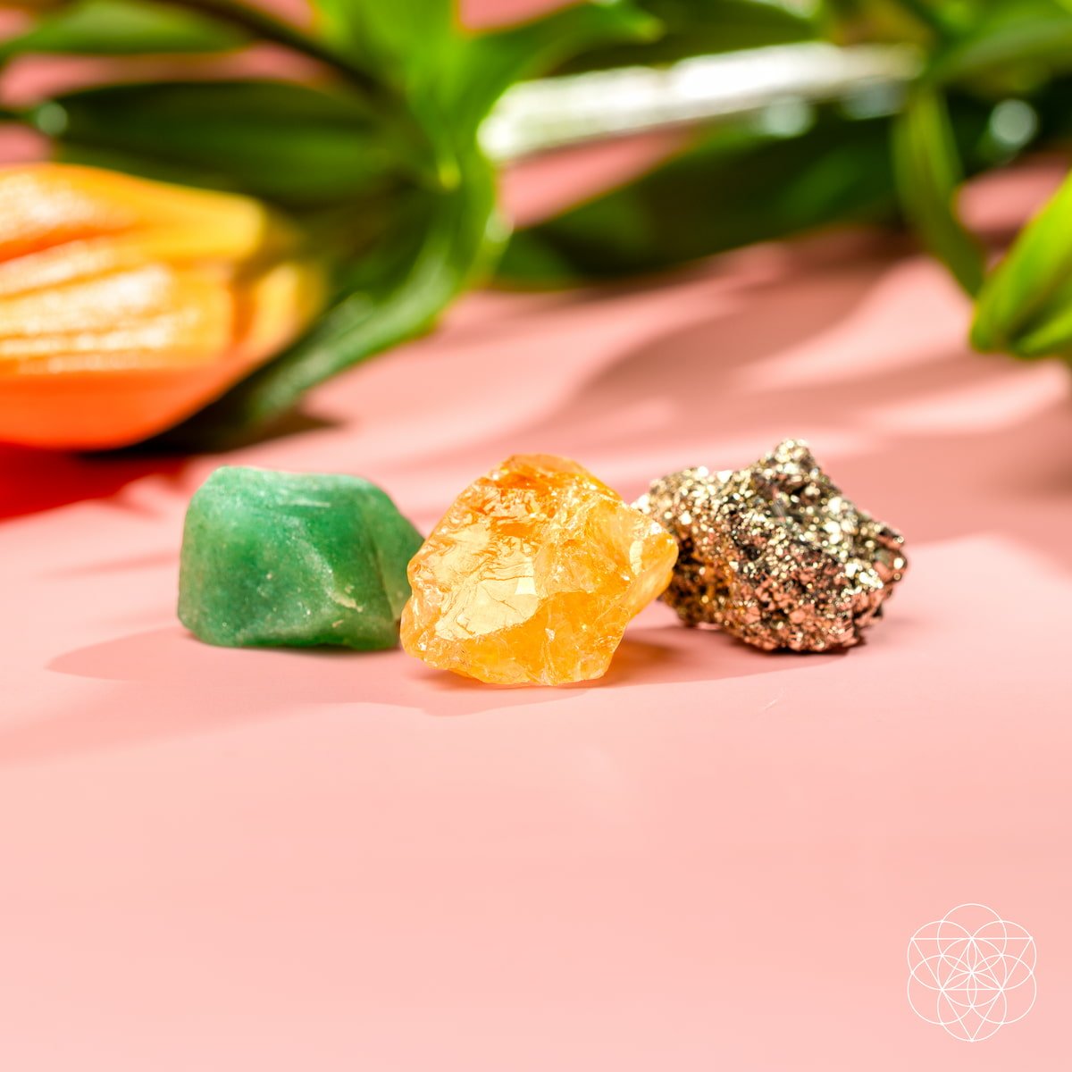 Abundance Crystal Set – Manifestation Stone Trio