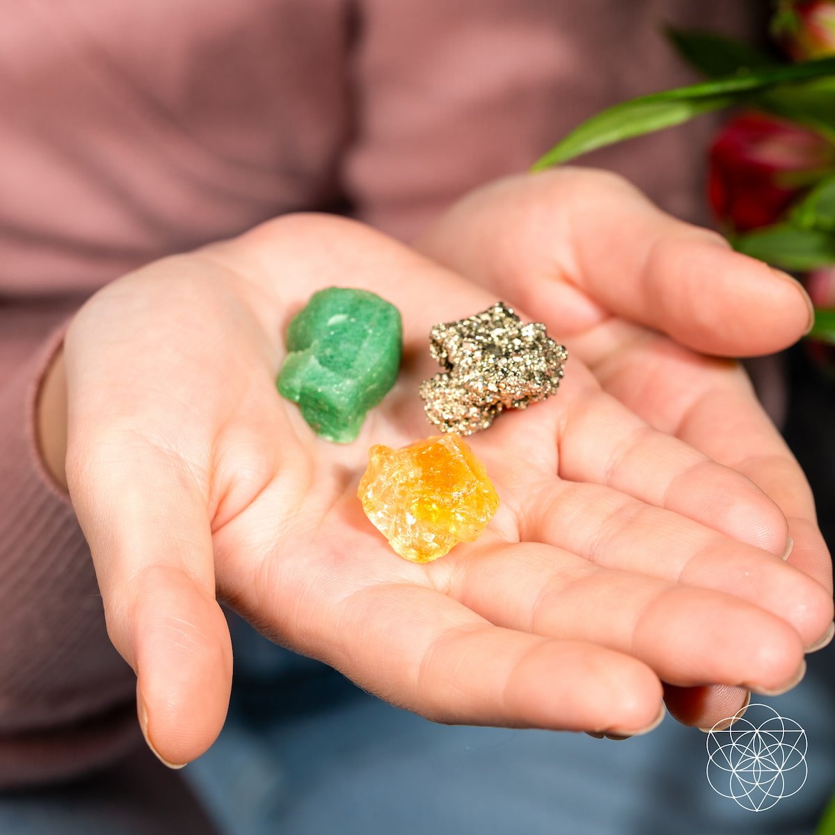 Abundance Crystal Set – Manifestation Stone Trio