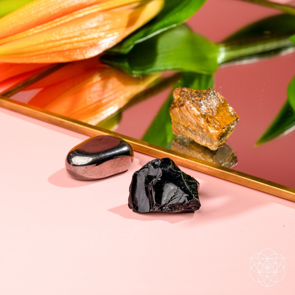 Triple Protection Crystal Set – Dark Energy Shield