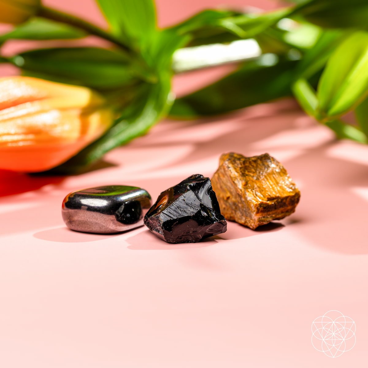 Triple Protection Crystal Set – Dark Energy Shield