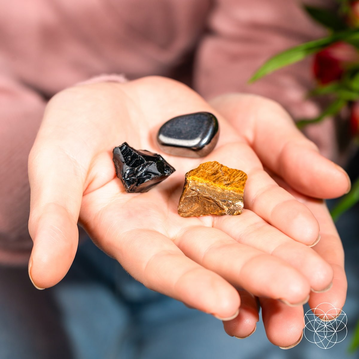 Triple Protection Crystal Set – Dark Energy Shield