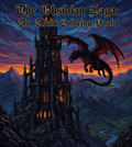 Obsidian Saga Dragon Coloring Book for Adults